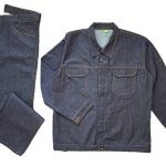 کاپشن شلوار لی جوشکاری